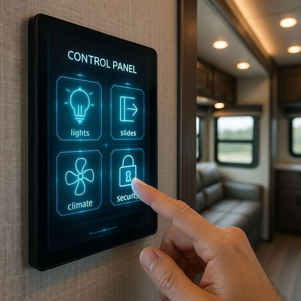 Centralized Touchscreen Control Panel