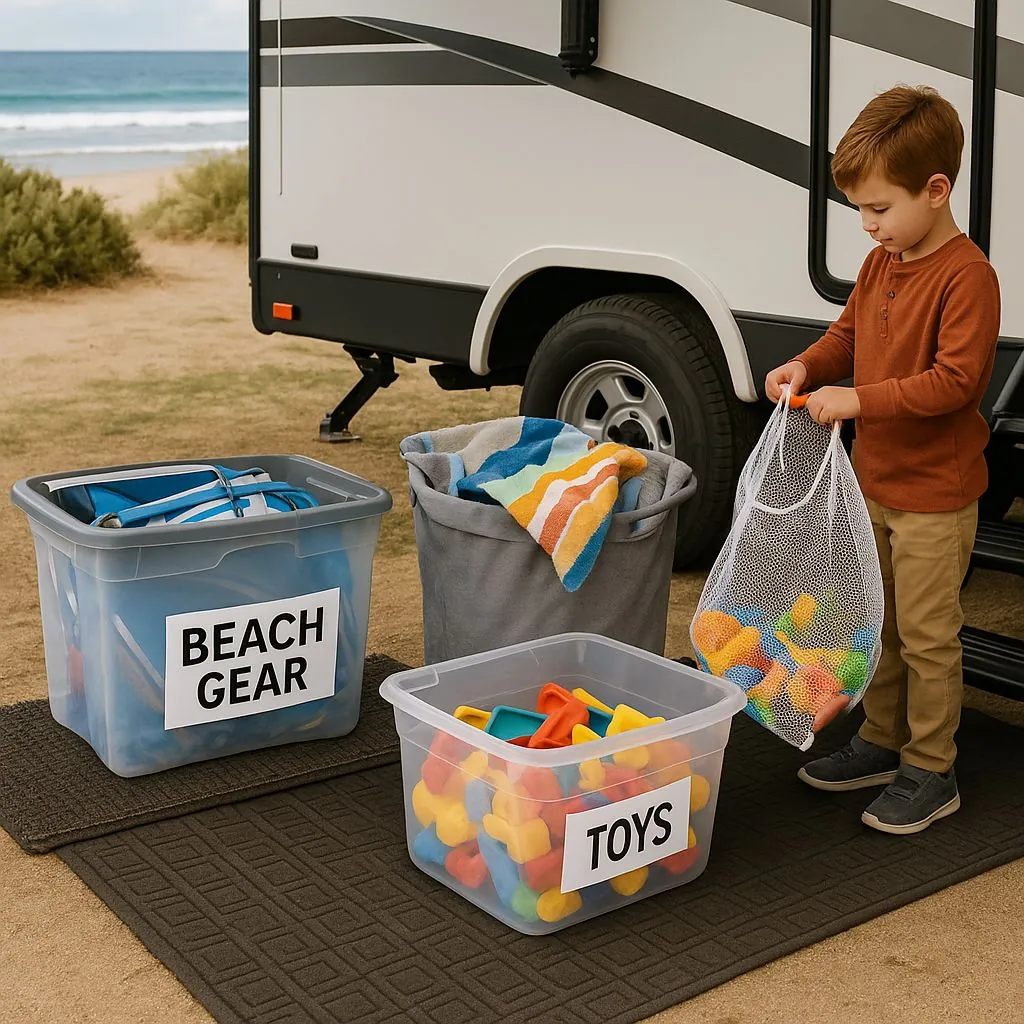 11. Organized Storage Bins