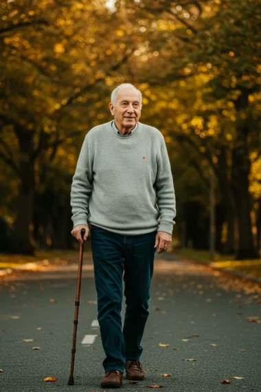 70-Year-Old Walk daily