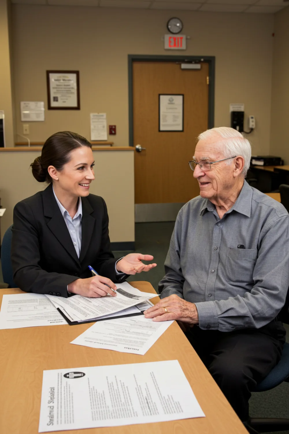 Appointment at the Social Security Office