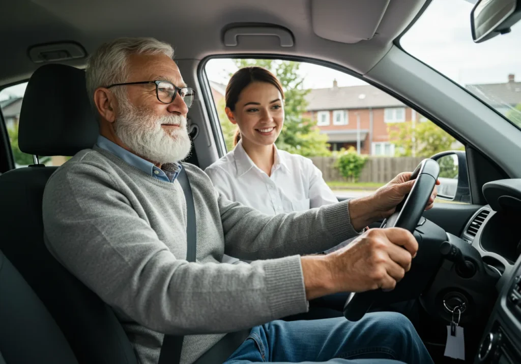driving License test for seniors